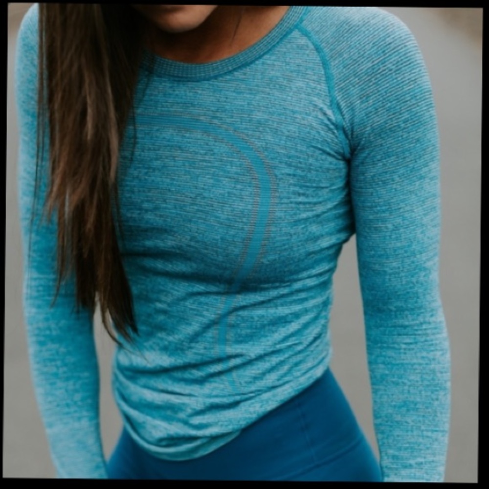 Lululemon Indian Ocean swiftly tech top